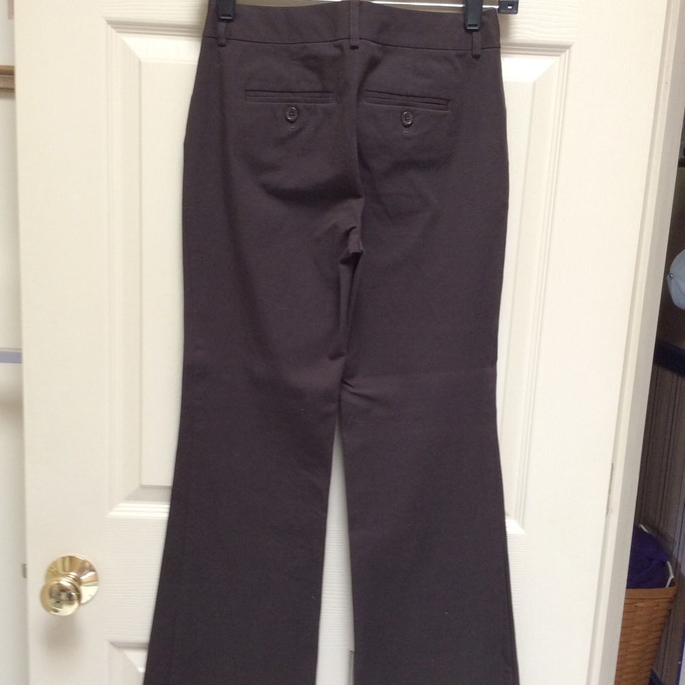 Body by Victoria. Chocolate brown stretch khaki. 0 - Picture 2 of 2